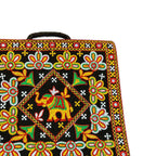 Elephant Threadwork Rajasthani Tote Bag