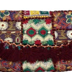 Boho Embroidered Sling Purse for Women