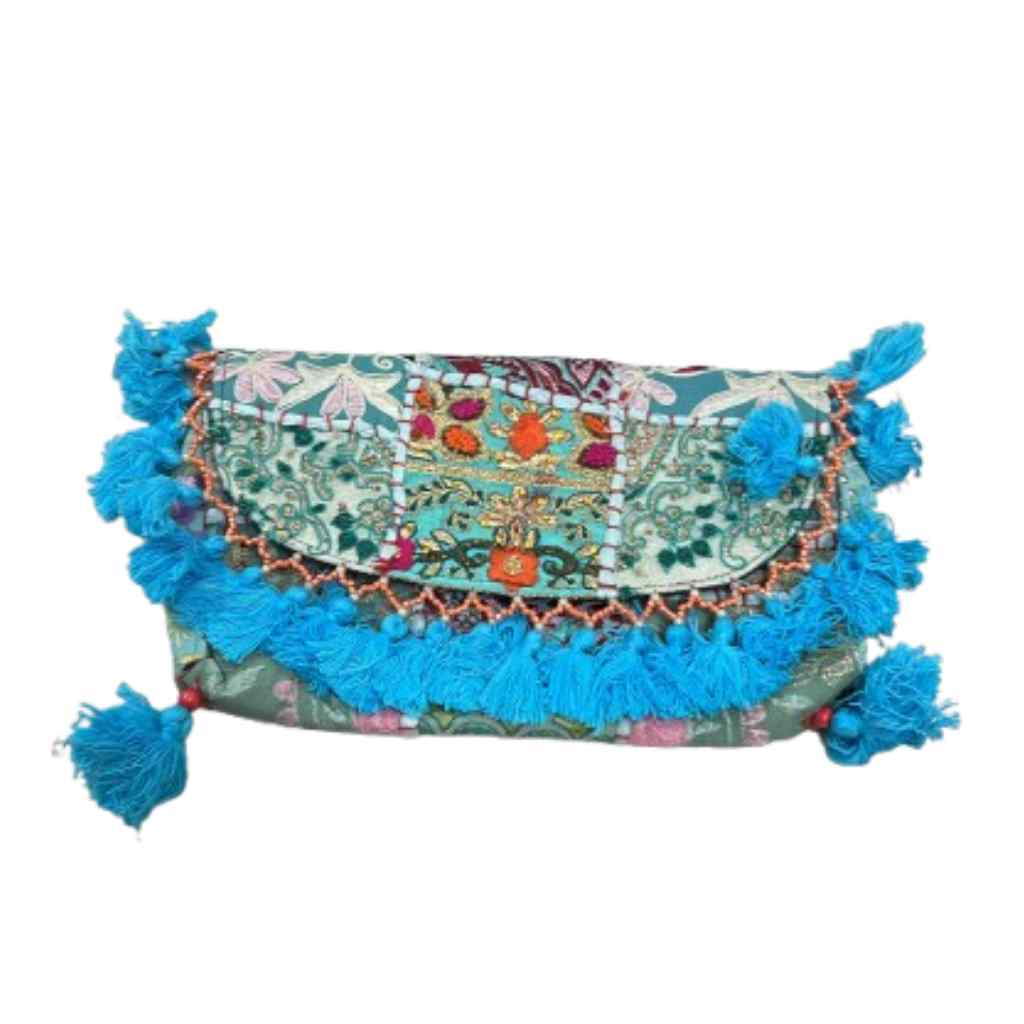 Nomad Banjara Embroidered Sling Purse