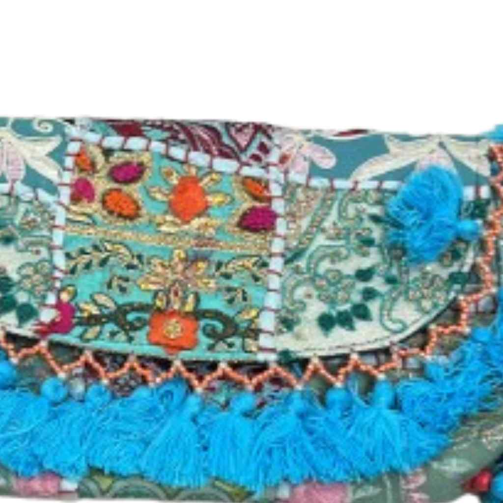 Nomad Banjara Embroidered Sling Purse