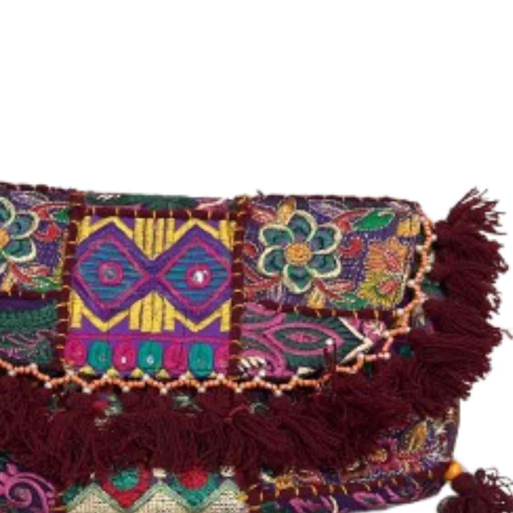 Nomad Banjara Embroidered Sling Purse