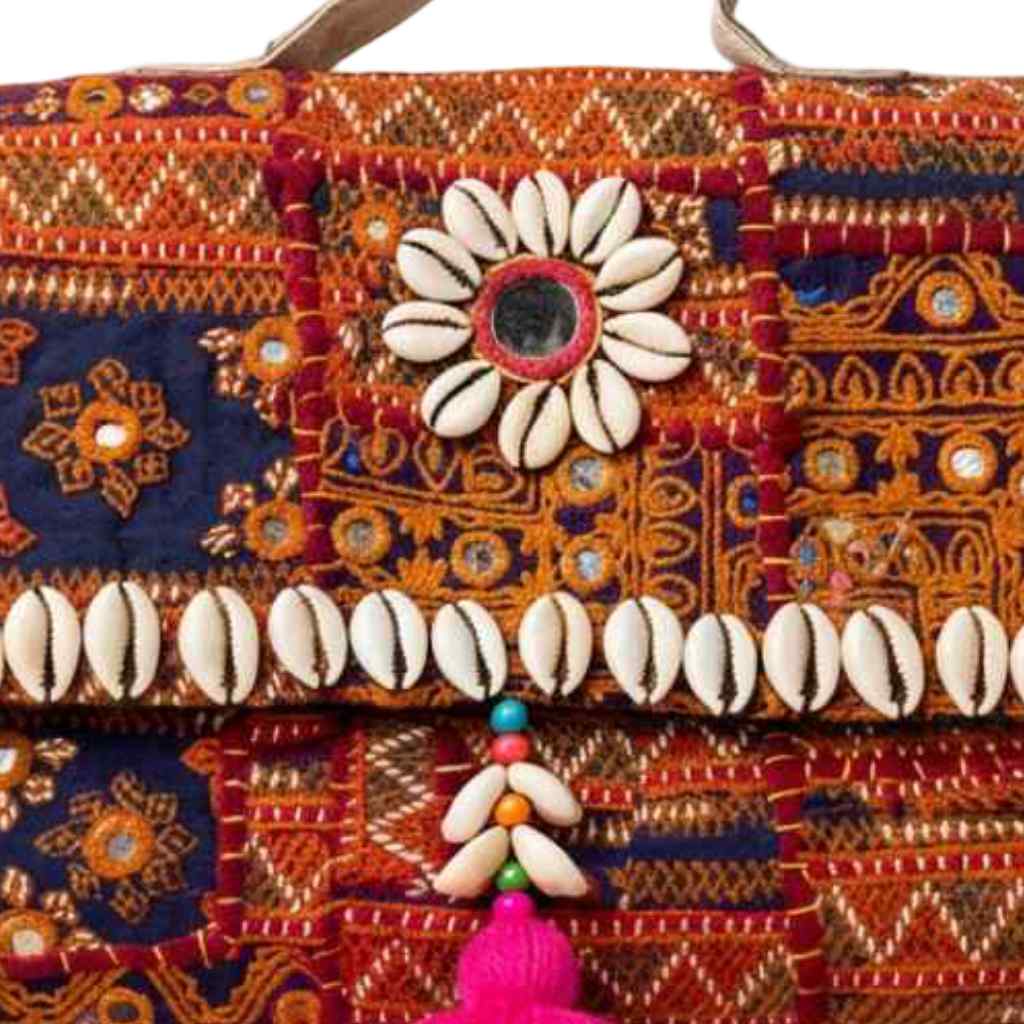 Tribal Charm Embroidered Banjara Bag for Women