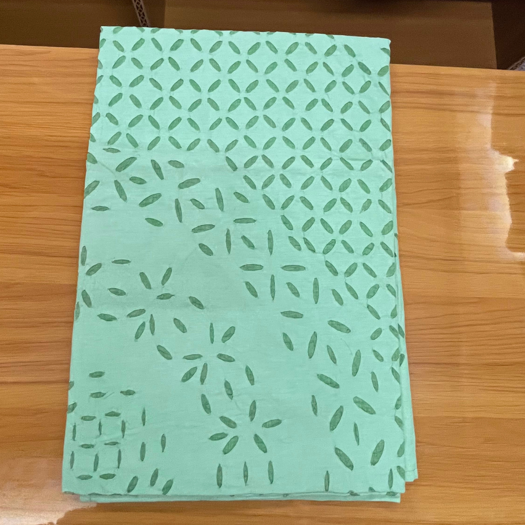 Handmade Applique Single Bedsheet (Without Pillow Cover)