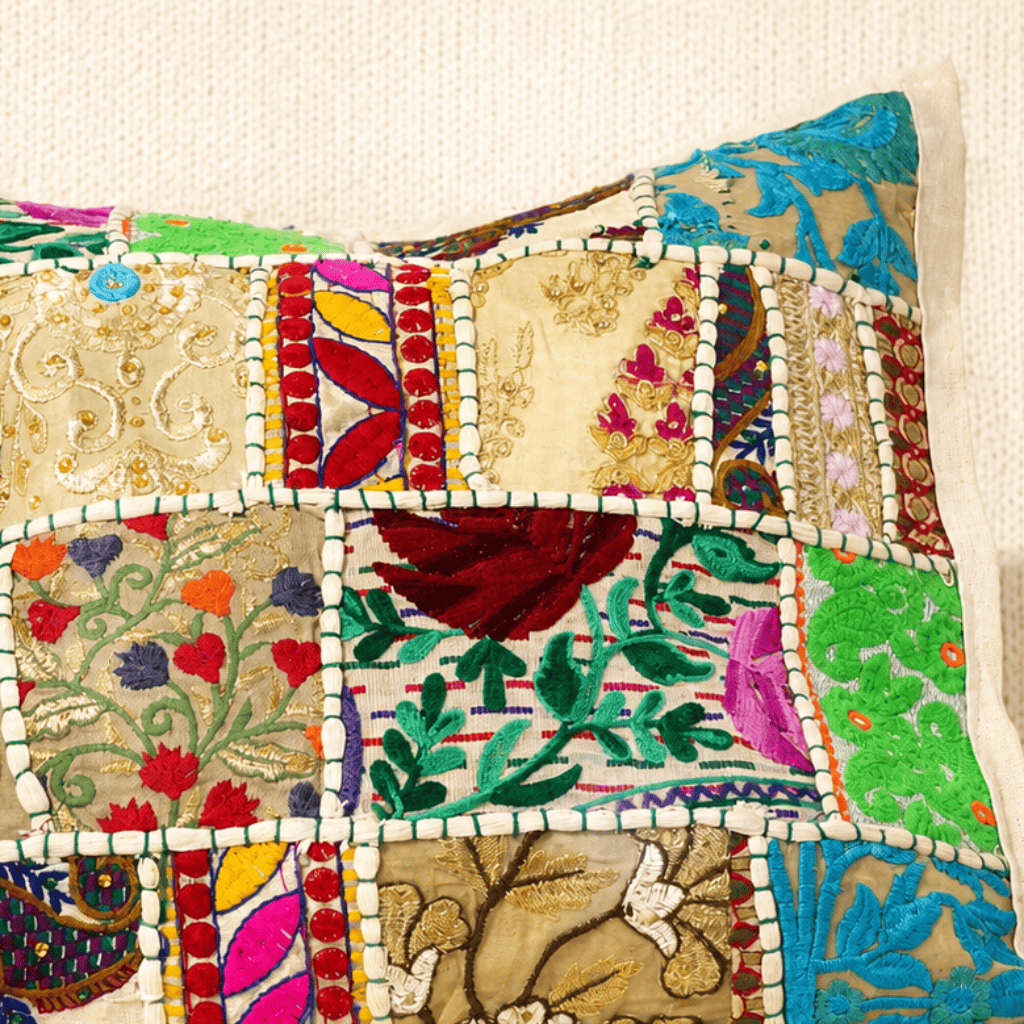 Boho Patchwork Cushion Cover for Home Décor