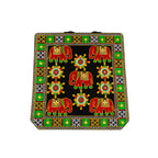 Elephant Threadwork Rajasthani Tote Bag