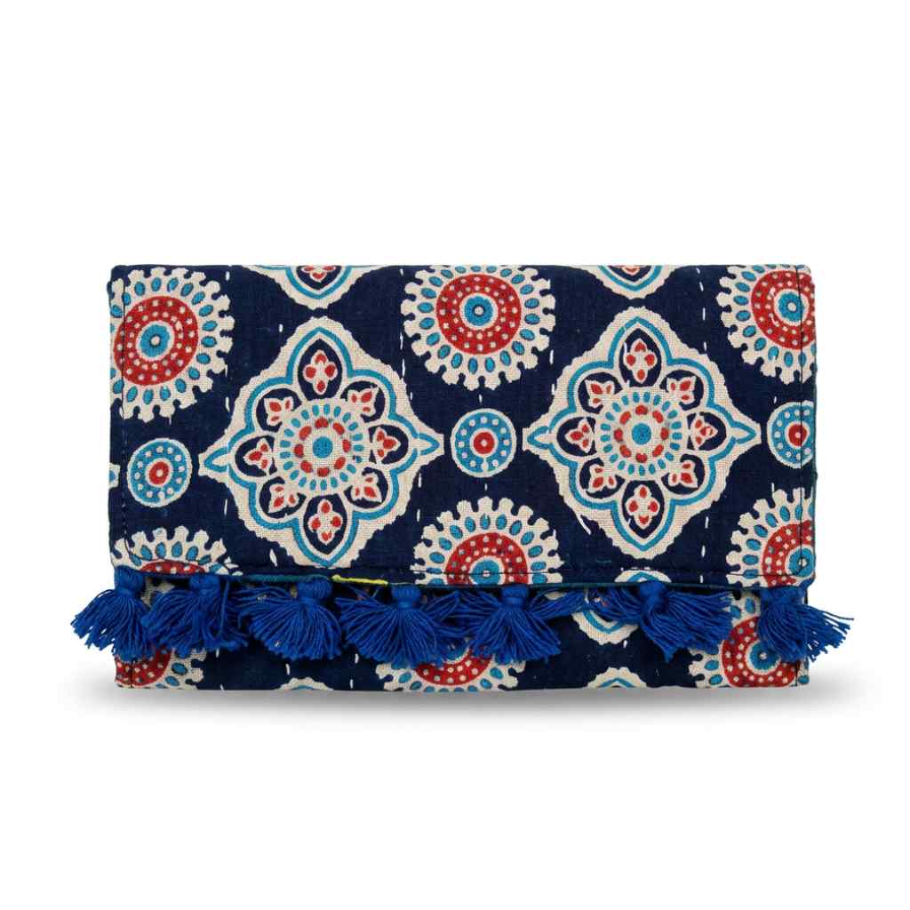 Ajrakh Print Wallet Purse