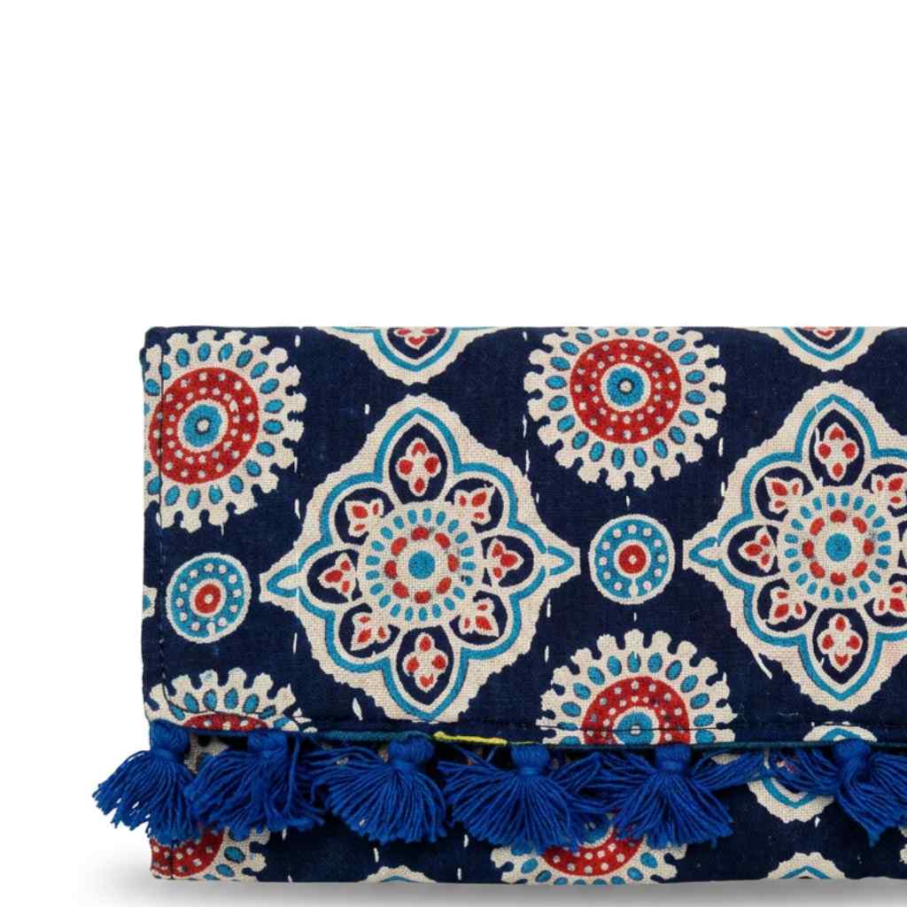 Ajrakh Print Wallet Purse