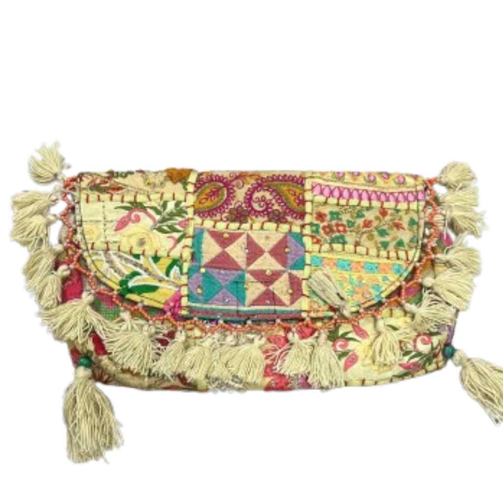 Nomad Banjara Embroidered Sling Purse