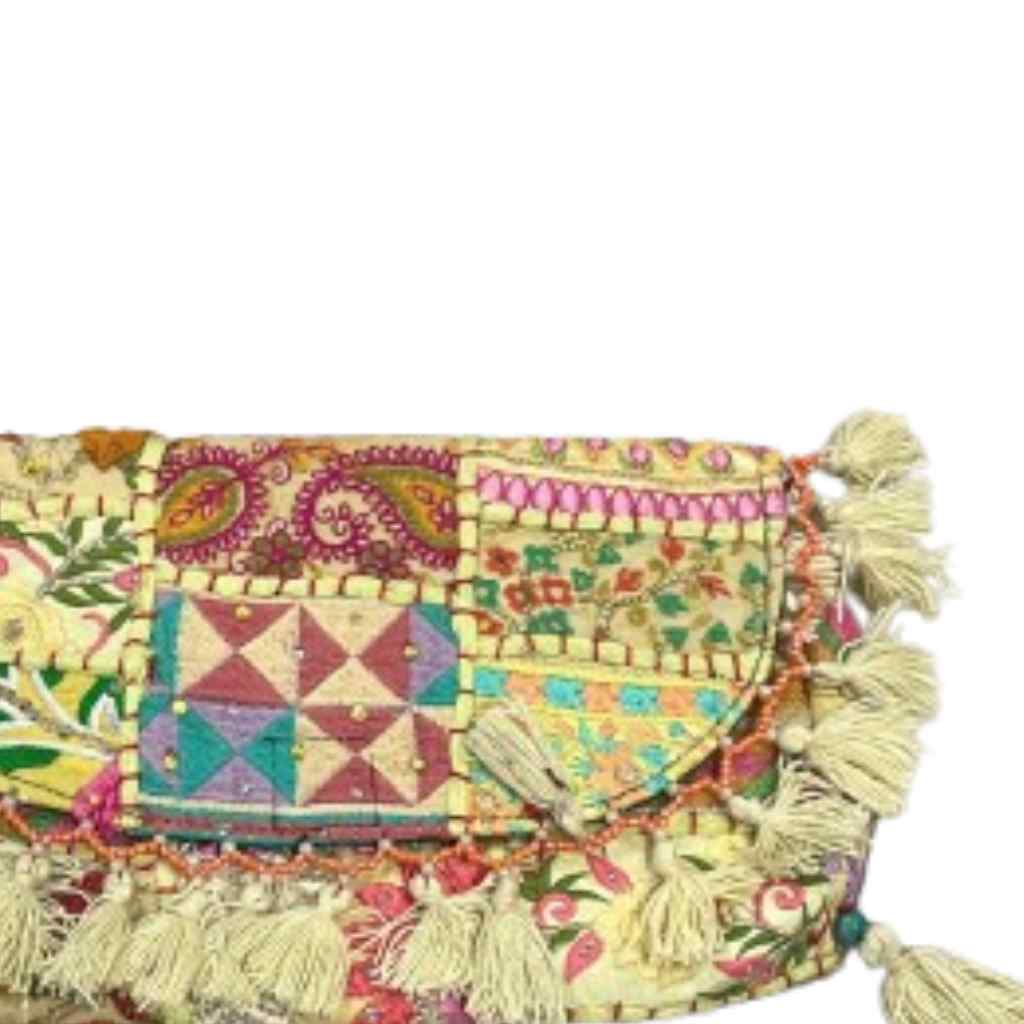 Nomad Banjara Embroidered Sling Purse