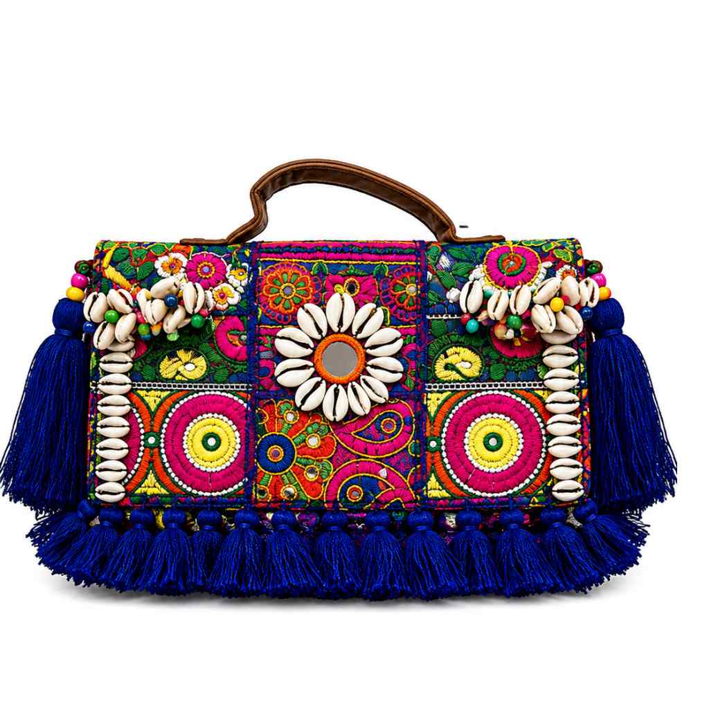 Tribal Charm Embroidered Banjara Bag for Women