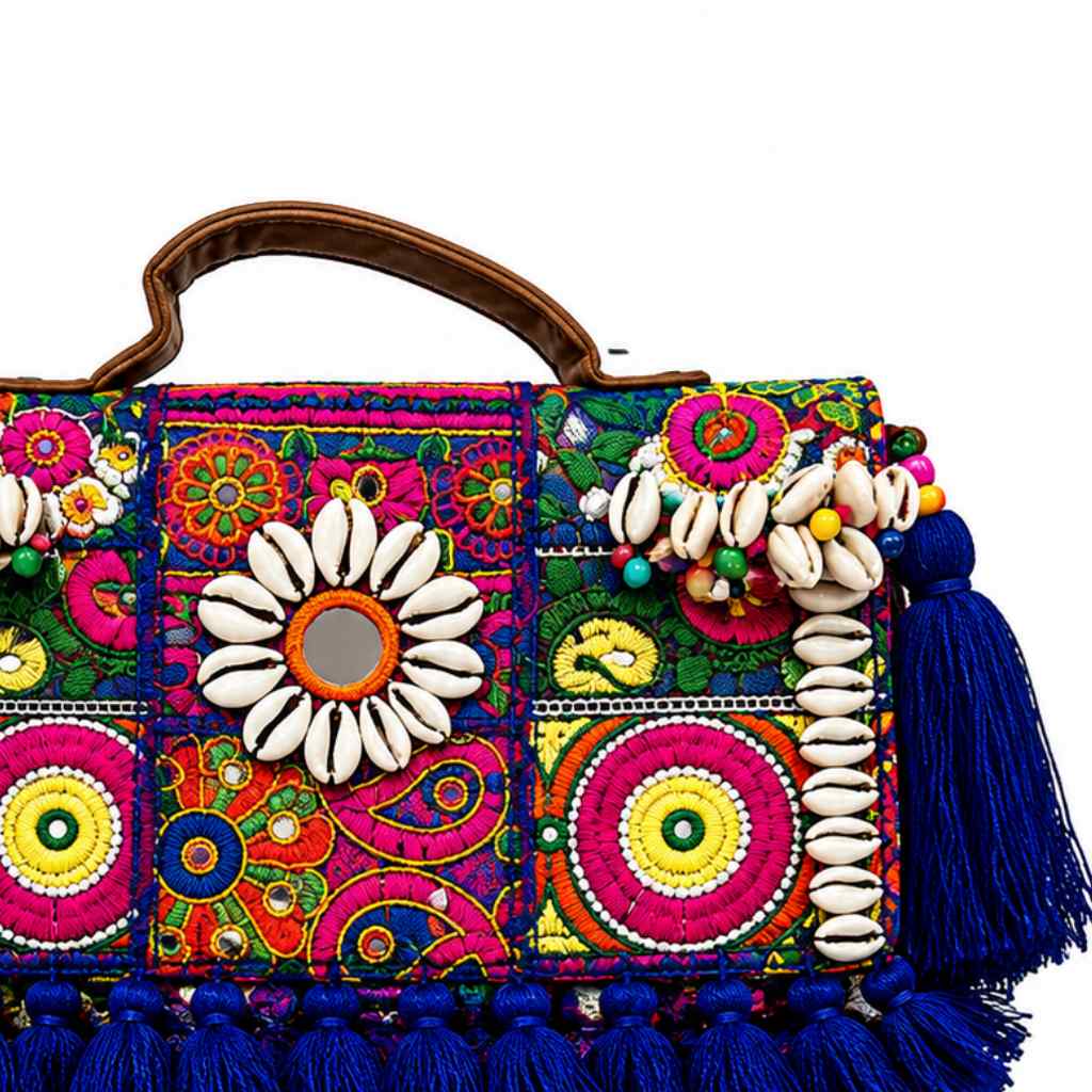 Tribal Charm Embroidered Banjara Bag for Women