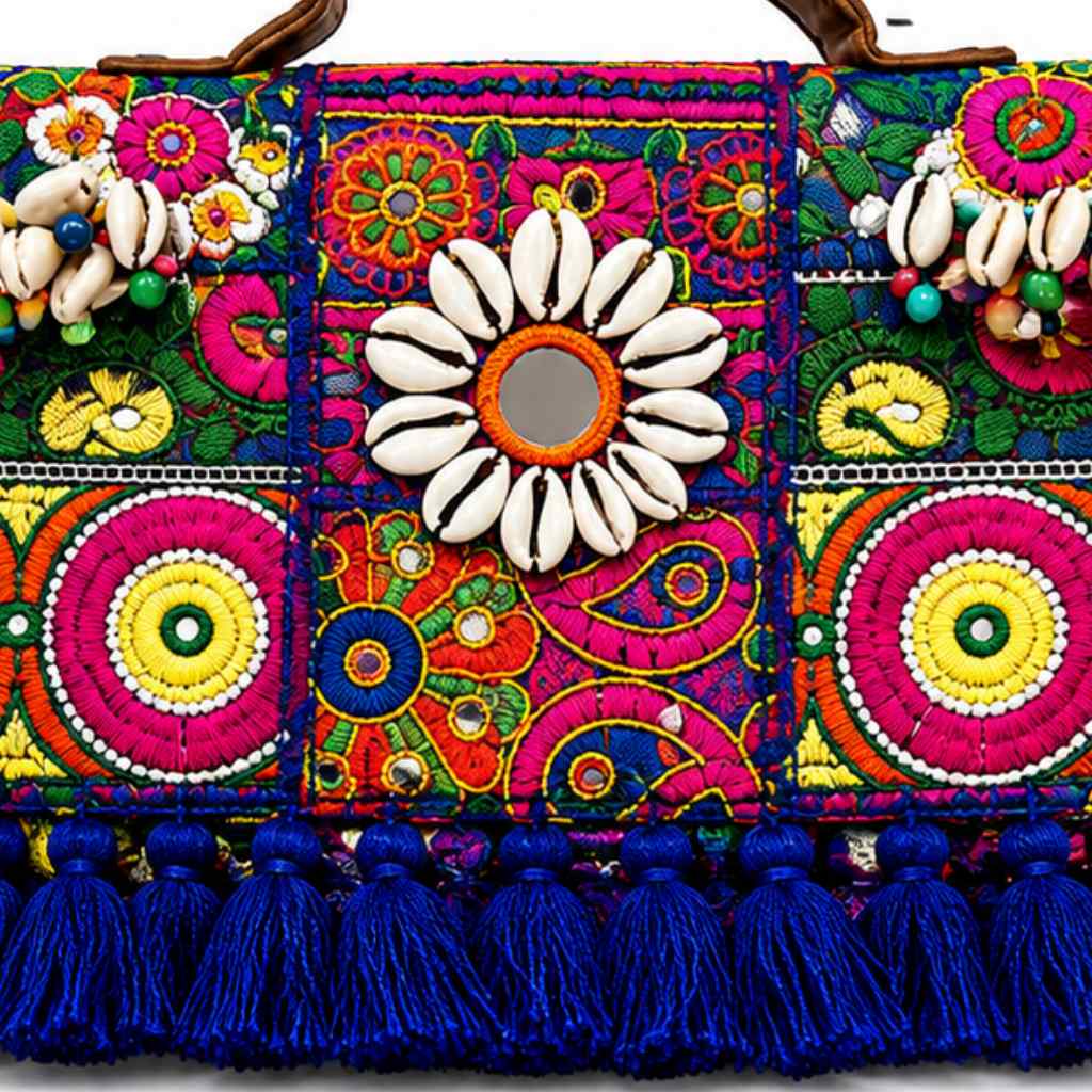 Tribal Charm Embroidered Banjara Bag for Women