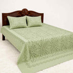 Timeless Applique Cutwork Bedsheet Set