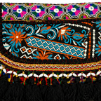 Vibrant Vibes Embroidered Sling Bag for Women