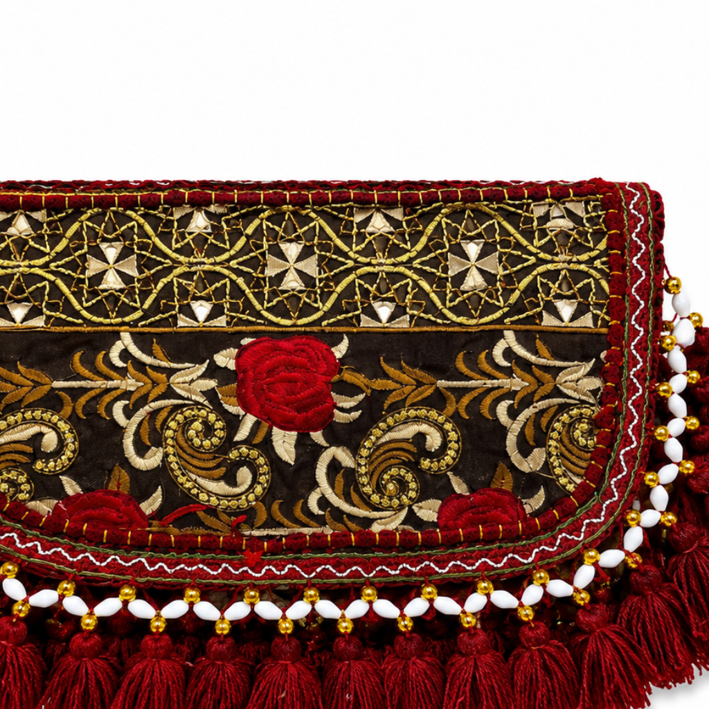 Vibrant Vibes Embroidered Sling Bag for Women
