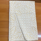 Artistic Applique Single Bedsheet for Home
