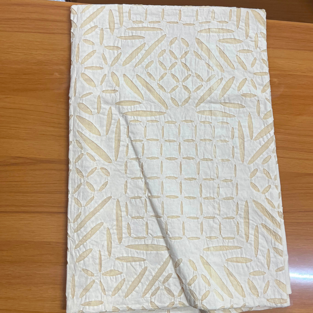 Artistic Applique Single Bedsheet for Home