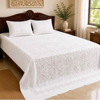 Timeless Applique Cutwork Bedsheet Set