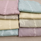 Sunlit Grove Tree Applique Bedsheet Set