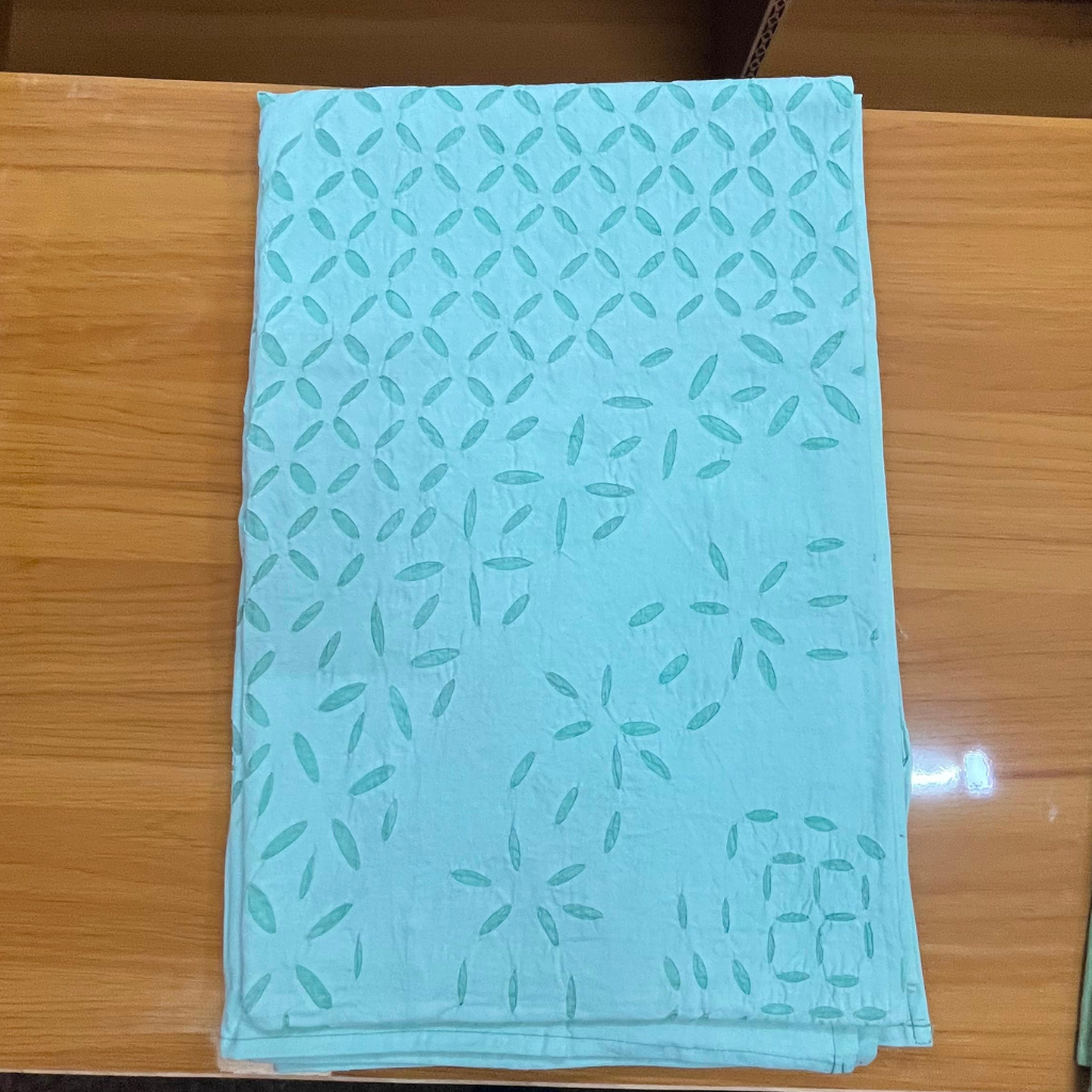Handmade Applique Single Bedsheet (Without Pillow Cover)