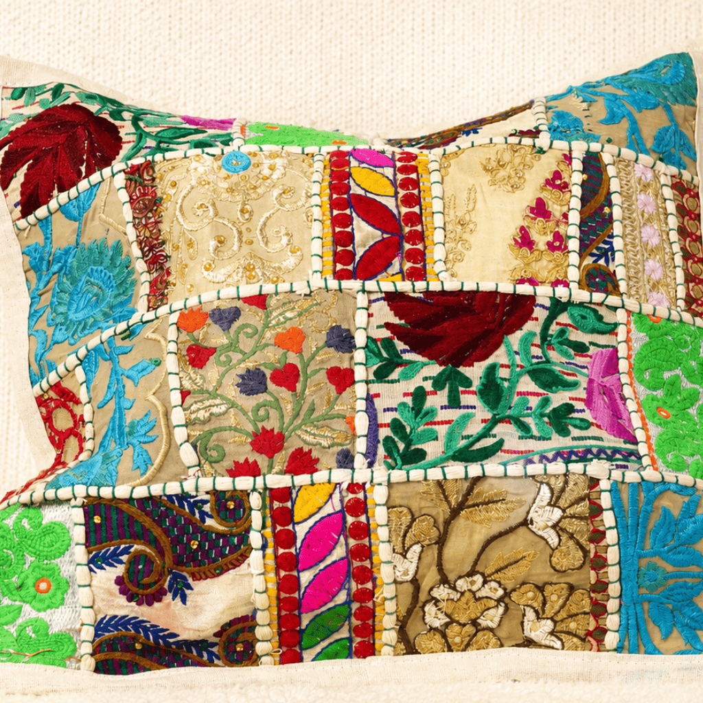 Boho Patchwork Cushion Cover for Home Décor
