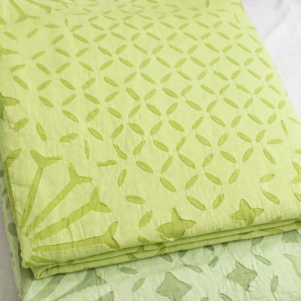 Timeless Applique Cutwork Bedsheet Set