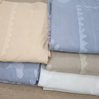 Sunlit Grove Tree Applique Bedsheet Set