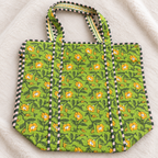 Trendy Floral Printed Jaipuri Tote Bag for Women