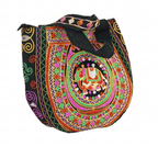 Elephant Threadwork Rajasthani Tote Bag