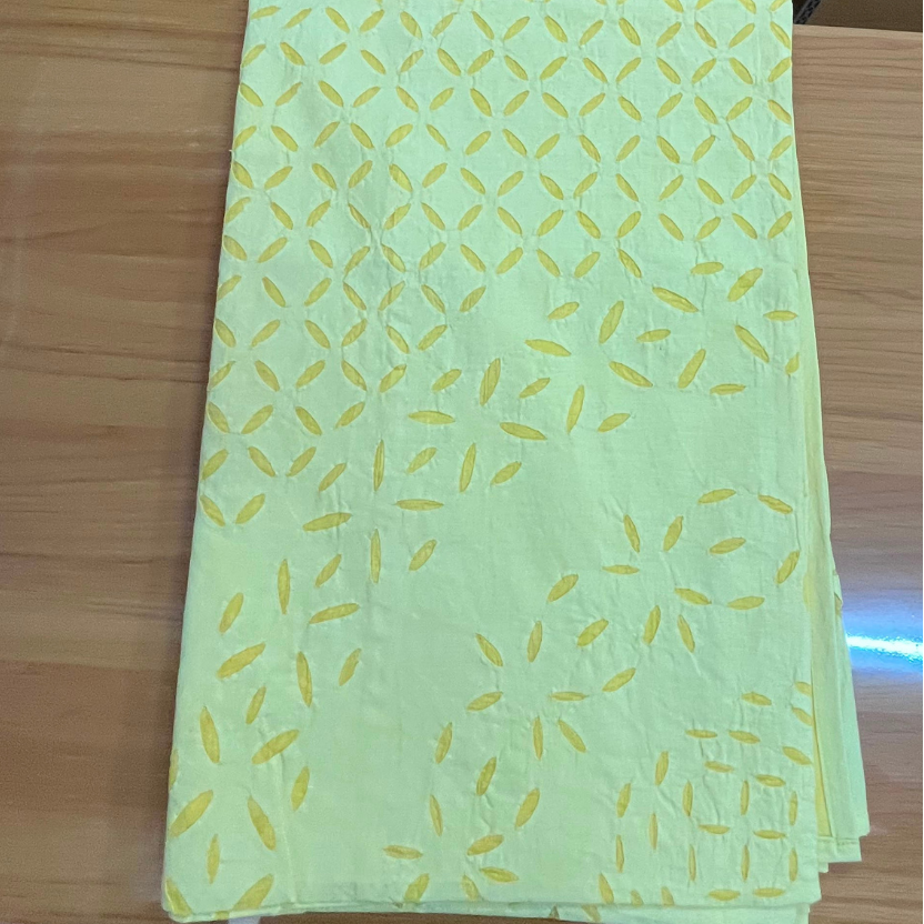 Handmade Applique Single Bedsheet (Without Pillow Cover)