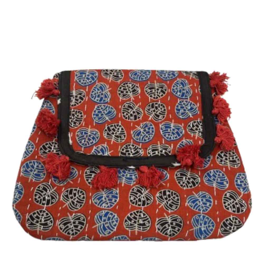 Indie Craft  Printed Ajrakh Sling Bag