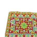 Ethnic Motifs Embroidered Boho Tote Bag