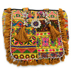 Heritage Embroidered Banjara Tote Bag with Tassels