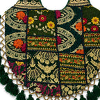 Bohemian Vibes Tassel Embroidered Tote Bag for Women