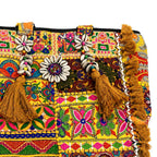Heritage Embroidered Banjara Tote Bag with Tassels