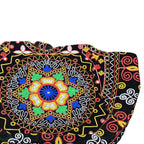 Ethnic Motifs Embroidered Boho Tote Bag