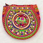 Rajasthani Embroidered Elephant Tote Bag