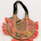 Royal Zari Embroidered Tote Bag