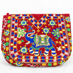 Rajasthani Embroidered Elephant Tote Bag