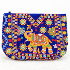 Rajasthani Embroidered Elephant Tote Bag