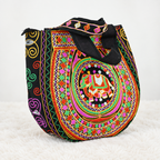 Rajasthani Embroidered Elephant Tote Bag