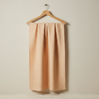 Beige Geometric Lacework Applique Table Cover