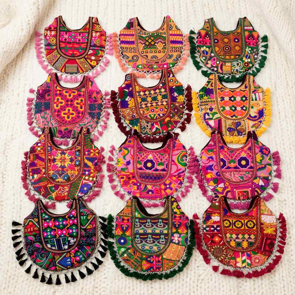Boho Tassel Embroidered Tote Bag for Women