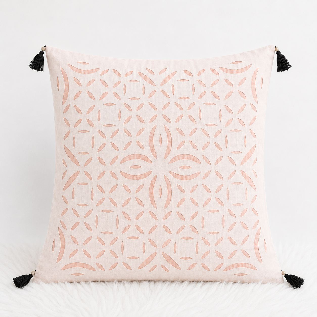 Indian Heritage Applique Cushion Cover