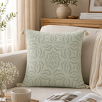 Artisan Made Applique Cutwork Cushion Cover
