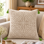 Indian Heritage Applique Cushion Cover