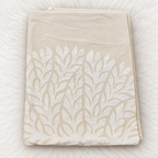 Sunlit Grove Tree Applique Bedsheet Set
