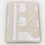 Sunlit Grove Tree Applique Bedsheet Set