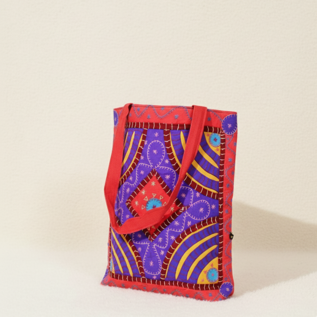 Ethnic Geometric Pattern Bag for Women