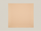 Beige Geometric Lacework Embroidered Table Cover